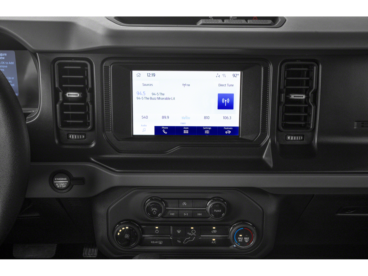 2022 Ford Bronco Black Diamond