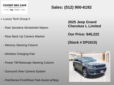 2025 Jeep Grand Cherokee L Limited