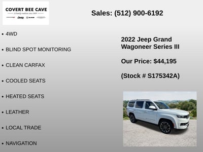 2022 Jeep Grand Wagoneer Series III