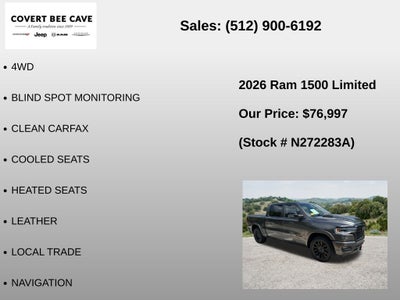 2026 RAM 1500 Limited