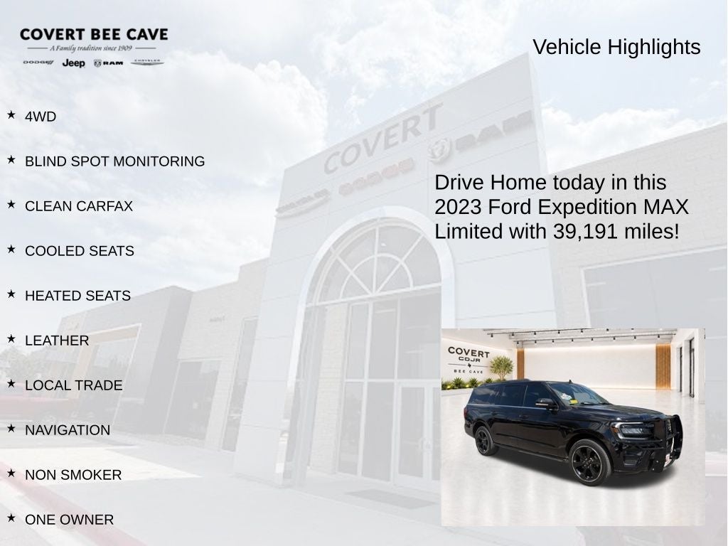 2023 Ford Expedition Max Limited