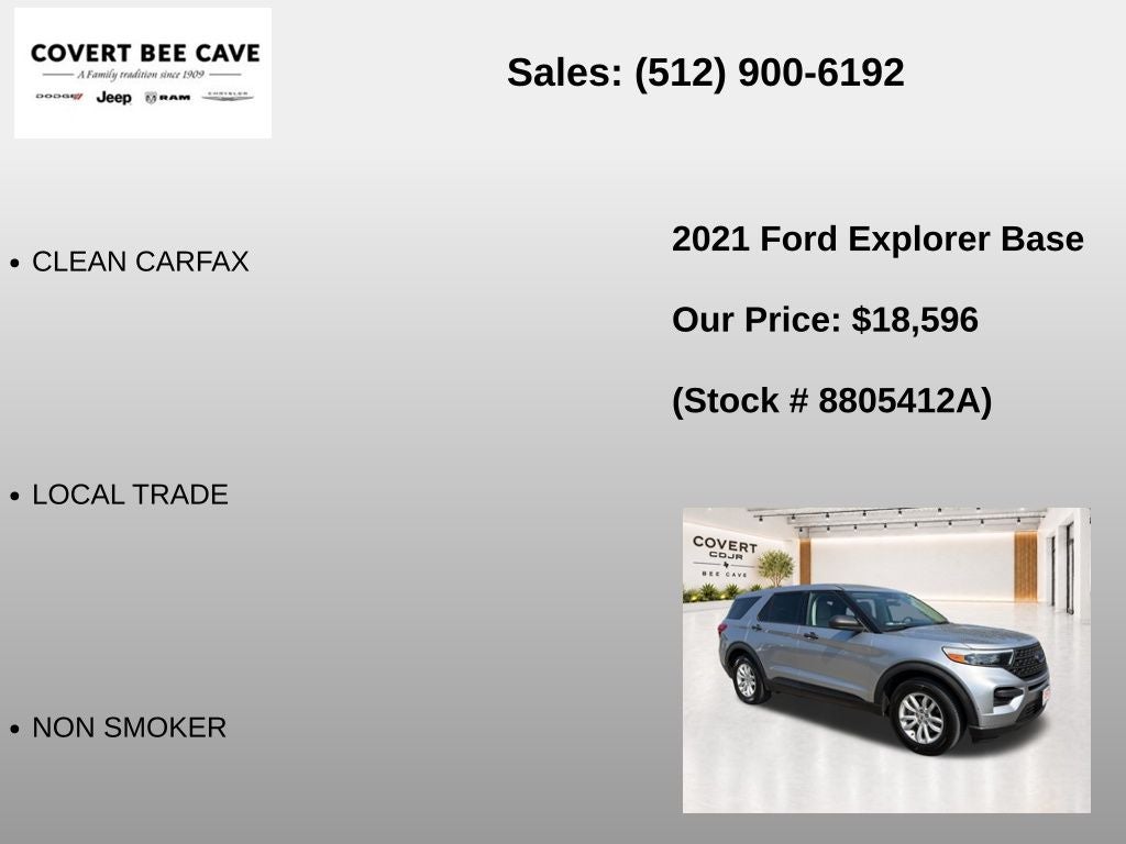 2021 Ford Explorer Base