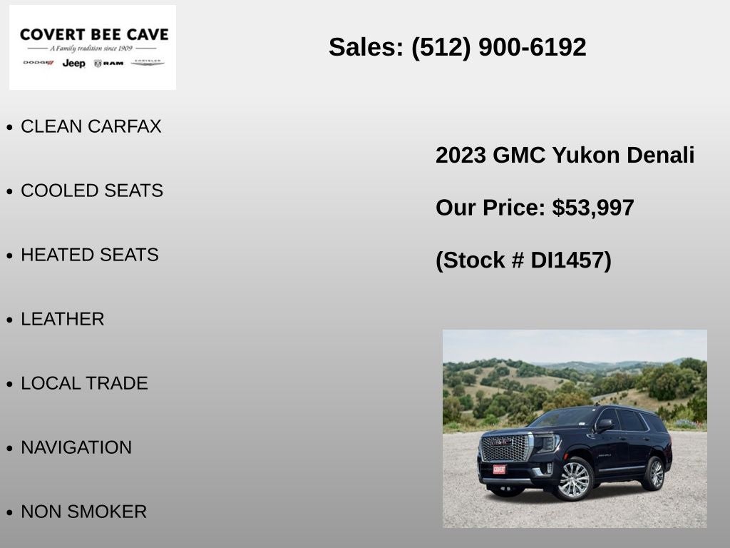 2023 GMC Yukon Denali
