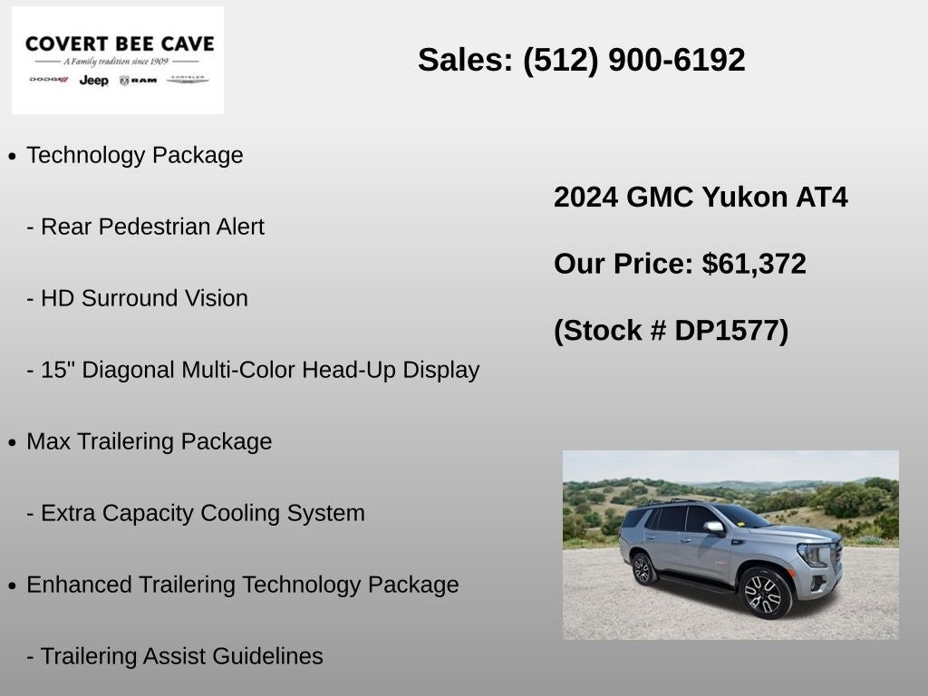 2024 GMC Yukon AT4