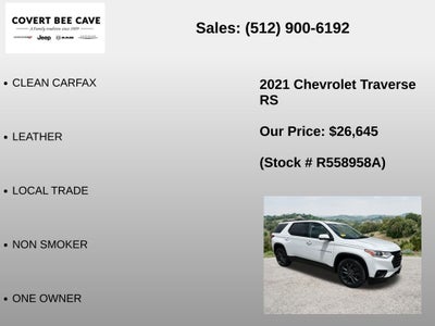 2021 Chevrolet Traverse RS