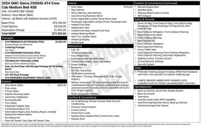 2024 GMC Sierra 2500HD AT4