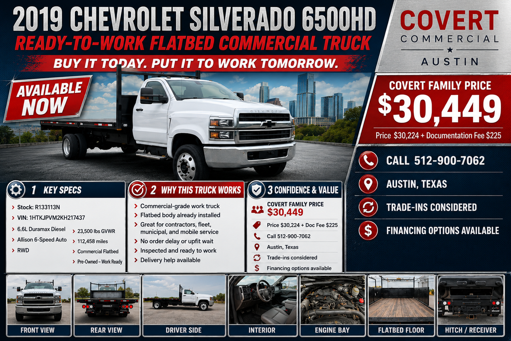 2019 Chevrolet Silverado 6500HD Base
