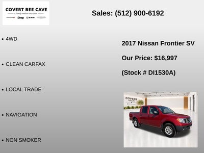 2017 Nissan Frontier SV