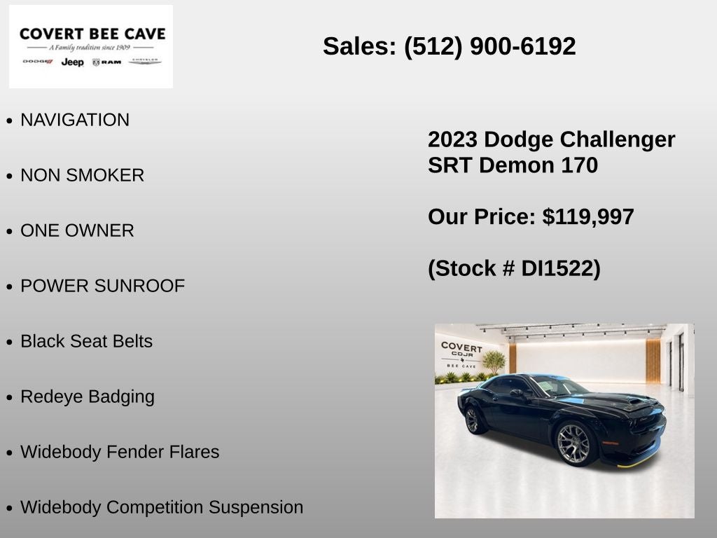 2023 Dodge Challenger SRT Hellcat Redeye Widebody