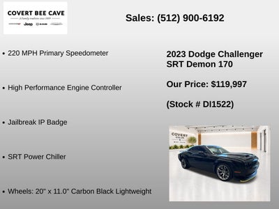 2023 Dodge Challenger SRT Hellcat Redeye Widebody