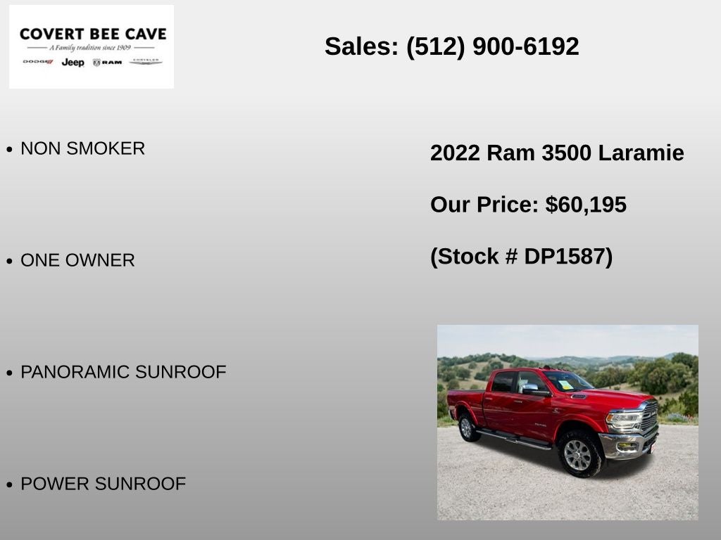 2022 RAM 3500 Laramie