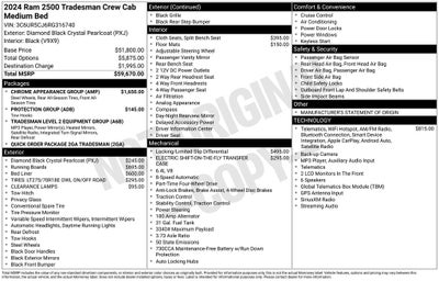 2024 RAM 2500 Tradesman