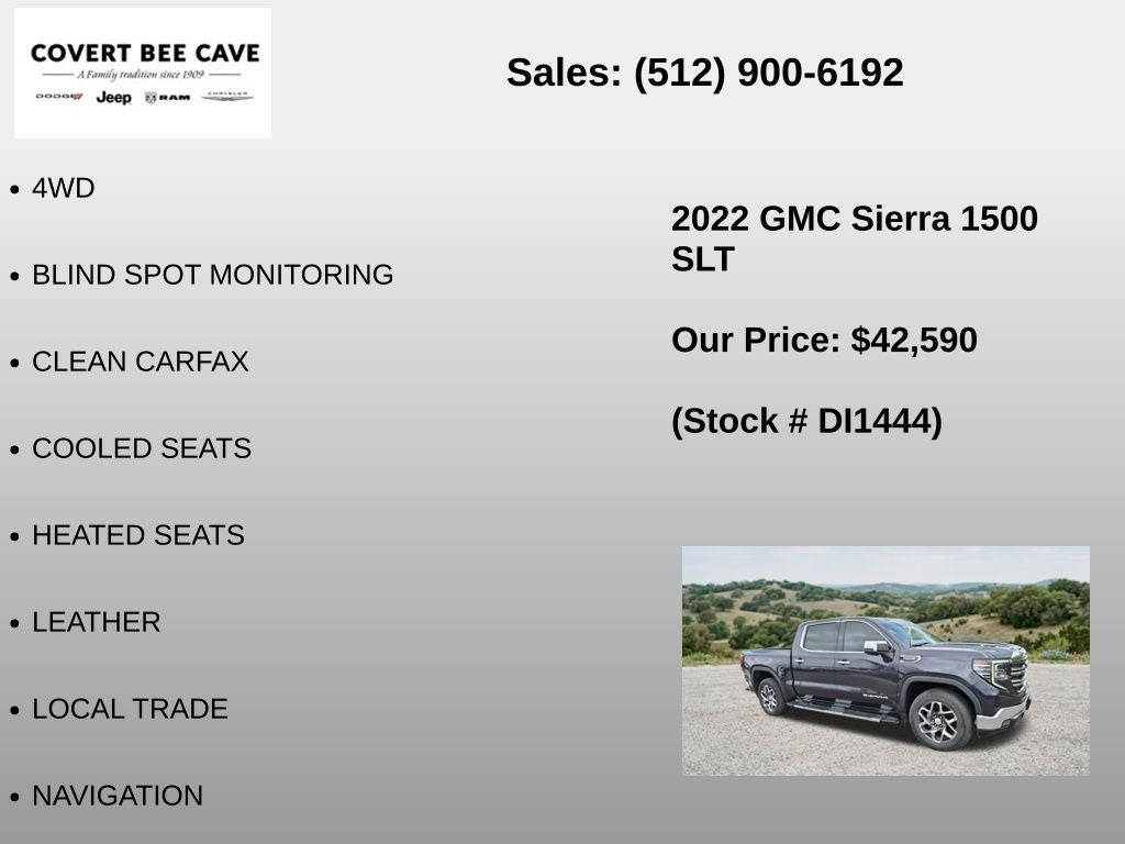 2022 GMC Sierra 1500 SLT