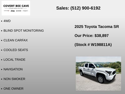 2025 Toyota Tacoma SR