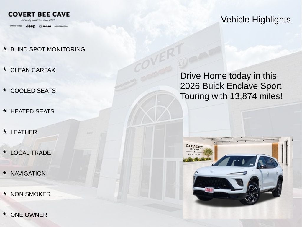 2026 Buick Enclave Sport Touring