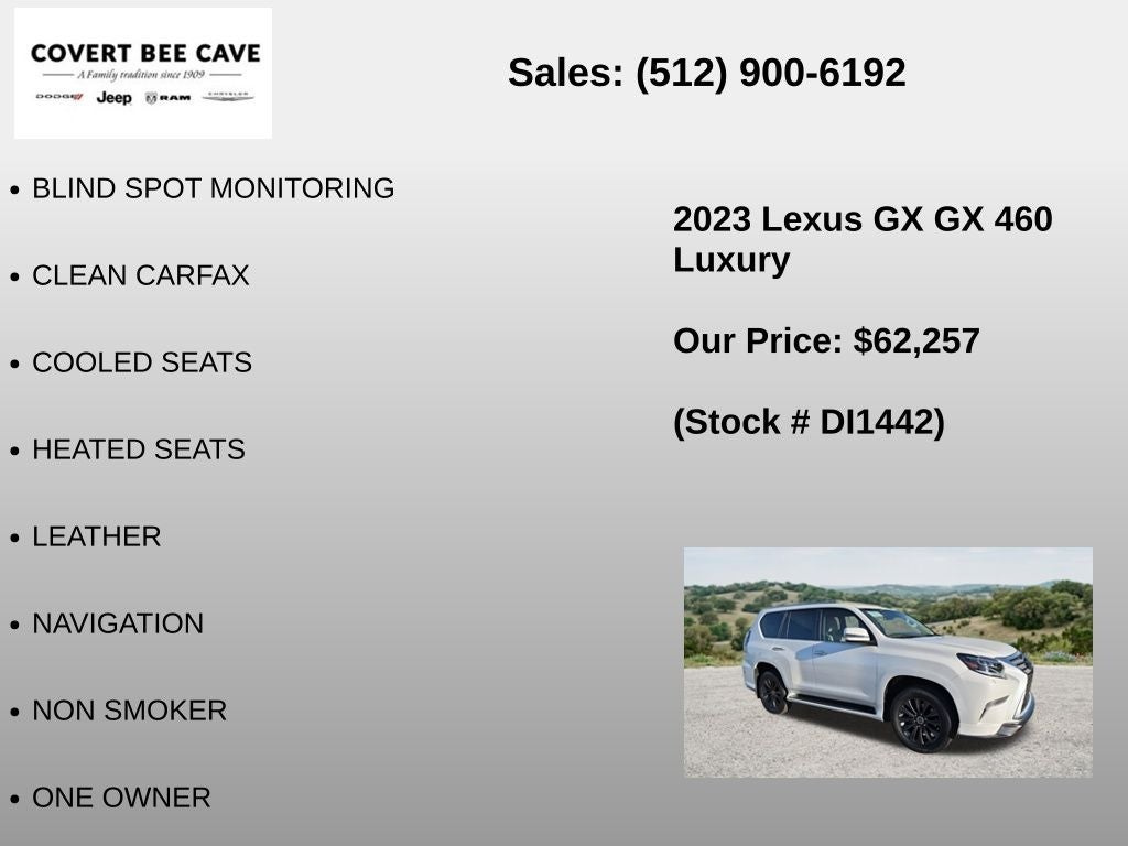 2023 Lexus GX 460 Luxury