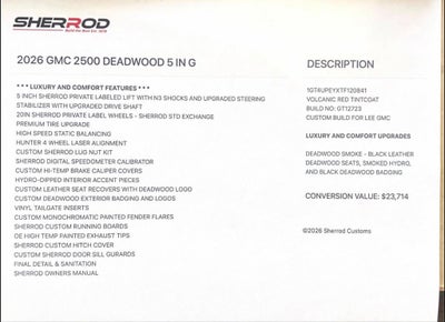 2026 GMC Sierra 2500 HD AT4