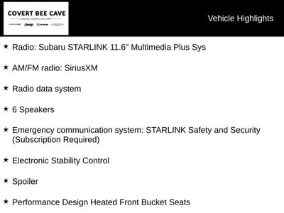 2023 Subaru WRX Premium