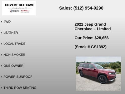2022 Jeep Grand Cherokee L Limited 4x4