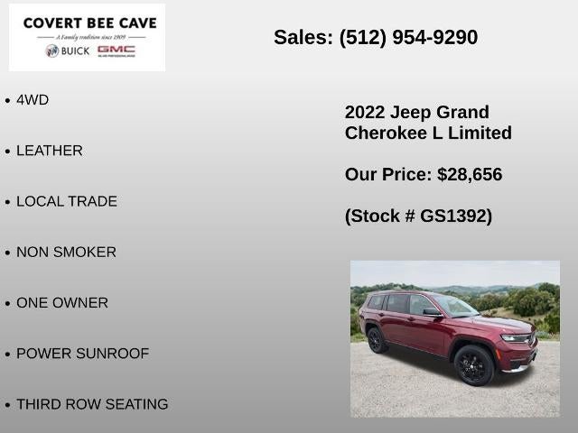 2022 Jeep Grand Cherokee L Limited 4x4