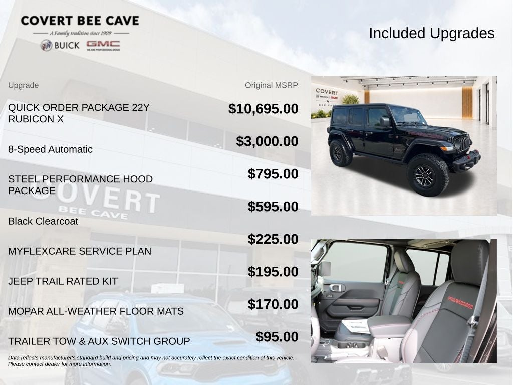 2026 Jeep Wrangler Rubicon X
