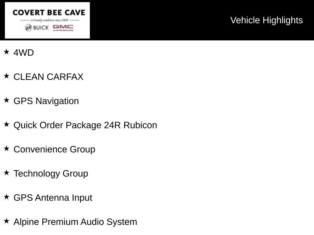 2024 Jeep Gladiator Rubicon