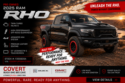 2025 RAM 1500 RHO 4x4 Crew Cab 5'7" Box
