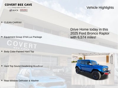 2025 Ford Bronco Raptor