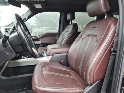 2017 Ford Super Duty F-350 SRW Platinum 4WD Crew Cab 6.75' Box