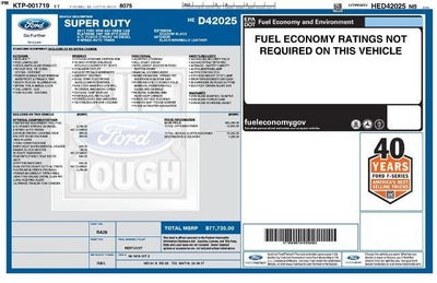 2017 Ford Super Duty F-350 SRW Platinum 4WD Crew Cab 6.75' Box