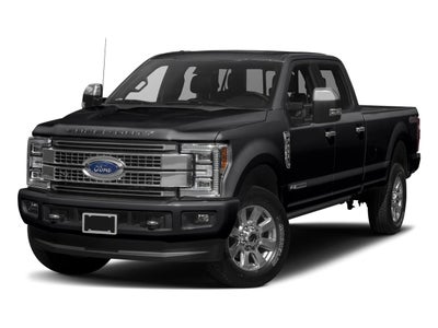 2017 Ford Super Duty F-350 SRW Platinum 4WD Crew Cab 6.75' Box