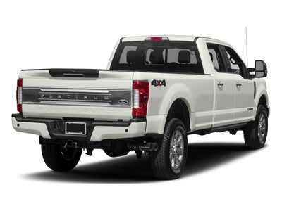 2017 Ford Super Duty F-350 SRW Platinum 4WD Crew Cab 6.75' Box