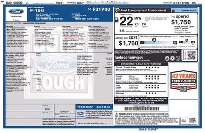 2019 Ford F-150 XLT 2WD SuperCrew 5.5' Box