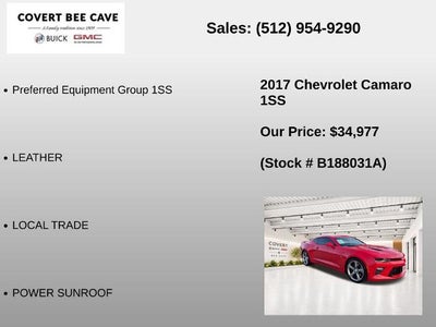 2017 Chevrolet Camaro 2dr Coupe 1SS