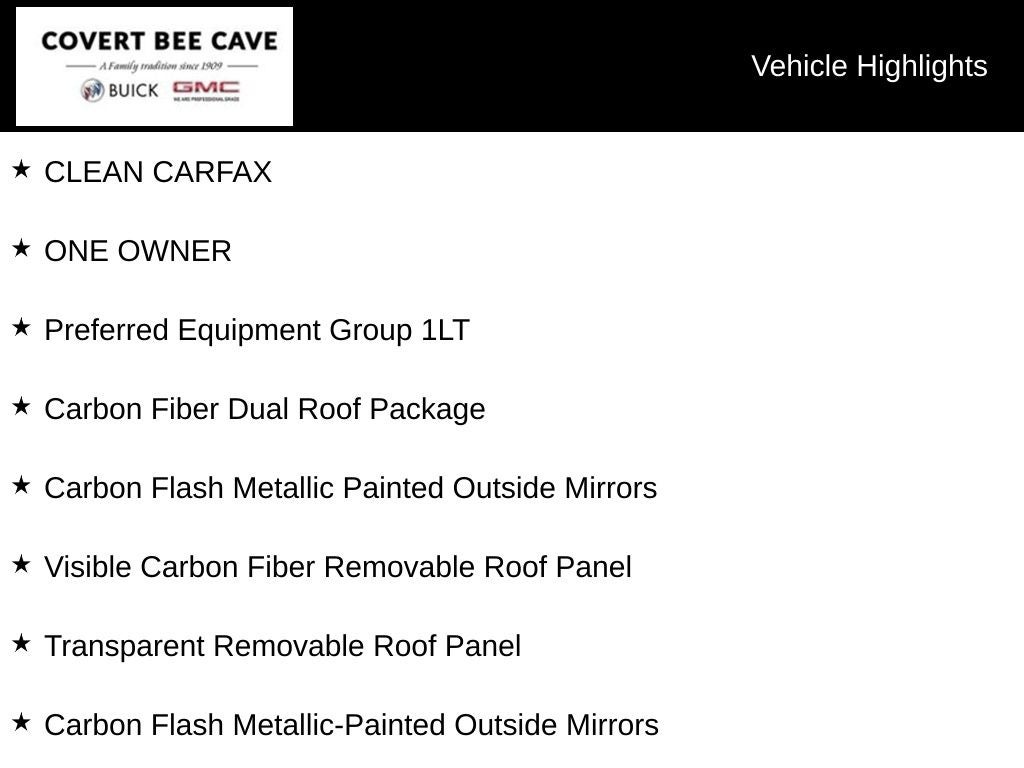 2023 Chevrolet Corvette Stingray 1LT