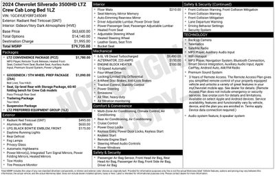 2024 Chevrolet Silverado 3500HD LTZ