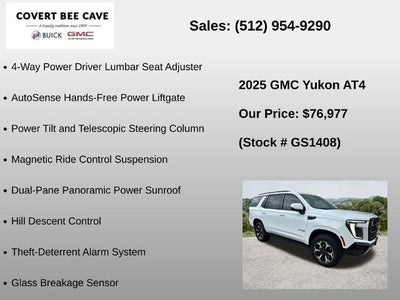 2025 GMC Yukon 4WD 4dr AT4