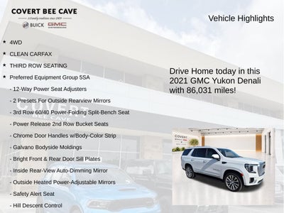 2021 GMC Yukon Denali