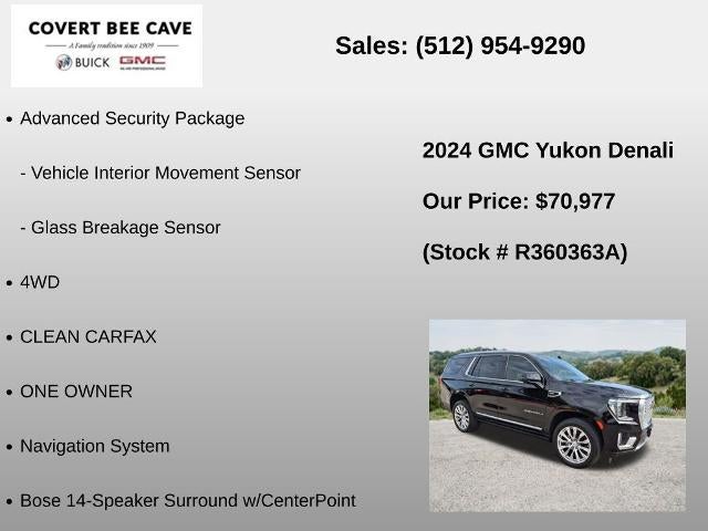 2024 GMC Yukon 4WD 4dr Denali