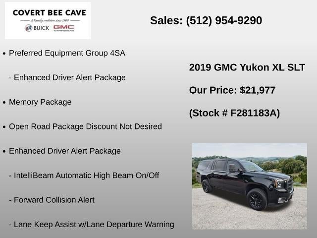 2019 GMC Yukon XL 4WD 4dr SLT