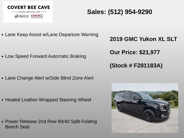 2019 GMC Yukon XL 4WD 4dr SLT