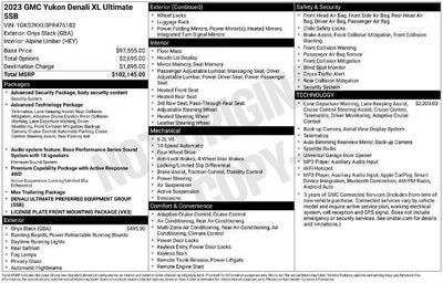 2023 GMC Yukon XL 4WD 4dr Denali Ultimate