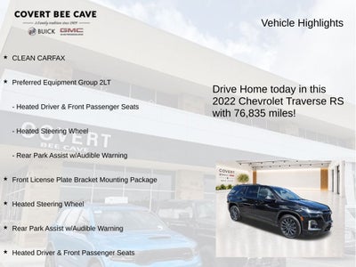 2022 Chevrolet Traverse RS