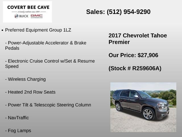 2017 Chevrolet Tahoe 2WD Premier
