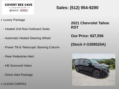 2021 Chevrolet Tahoe 2WD RST