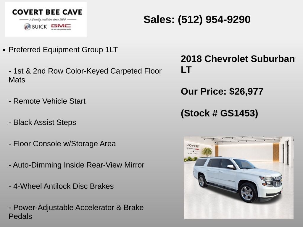 2018 Chevrolet Suburban LT