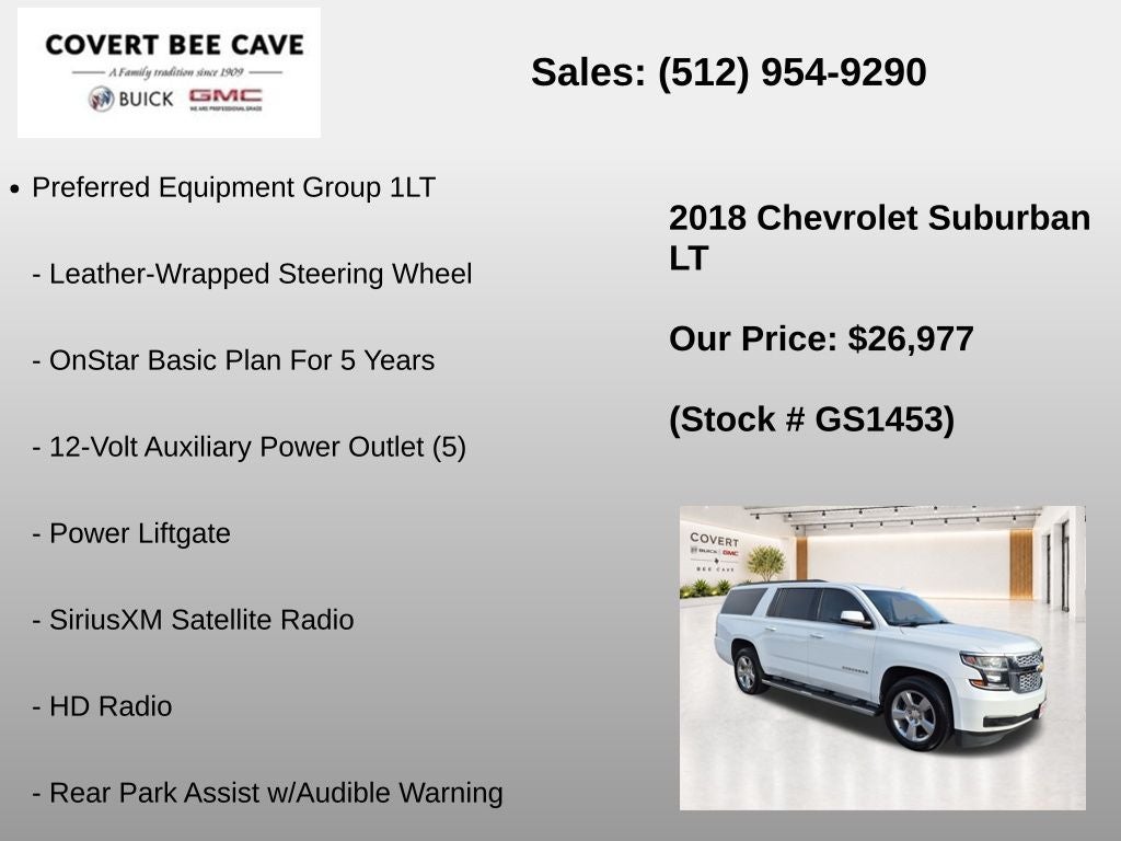 2018 Chevrolet Suburban LT