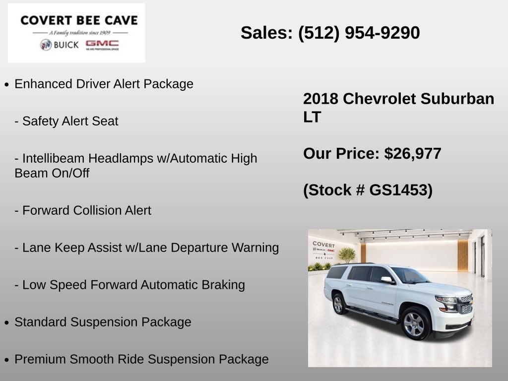 2018 Chevrolet Suburban LT