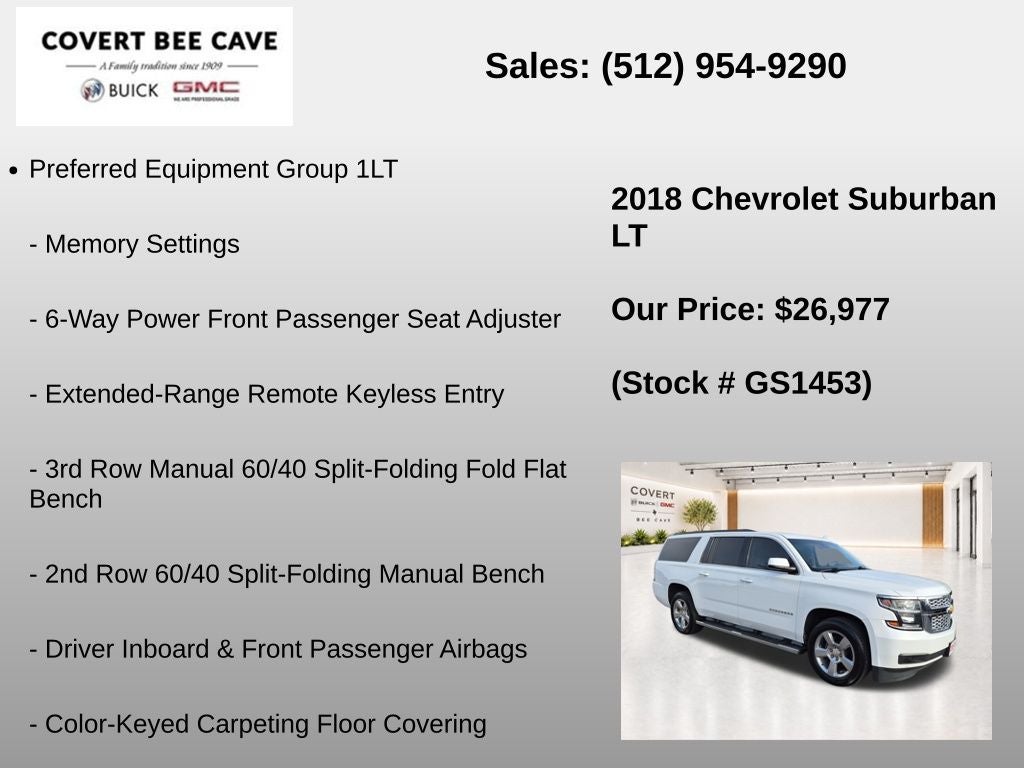 2018 Chevrolet Suburban LT