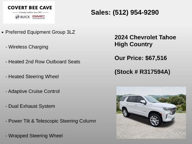 2024 Chevrolet Tahoe 4WD High Country